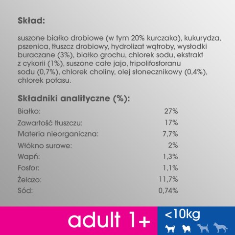 PERFECT FIT Adult 1+ Małe Rasy Z Kurczakiem 6kg Perfect Fit