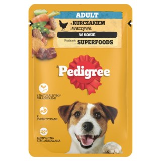 Pedigree Mokra Karma Dla Dorosłych Psów Z Kurczakiem I Warzywami W Sosie 100g Pedigree