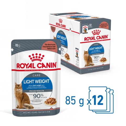 ROYAL CANIN Light Weight Care W Sosie 12x85g Royal Canin