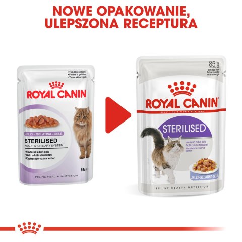 ROYAL CANIN Sterilised W Galaretce 12x85g Royal Canin