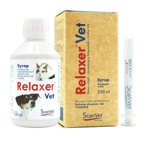 Scanvet Relaxer Vet Plus 250ml Scanvet