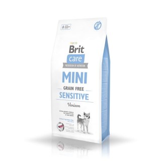 Brit Care Mini Grain Free Sensitive Z Dziczyzną 400g Brit