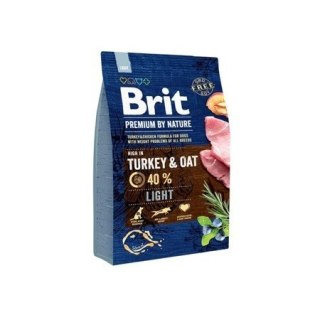 Brit Premium By Nature Light Z Indykiem I Owsem 3kg Brit