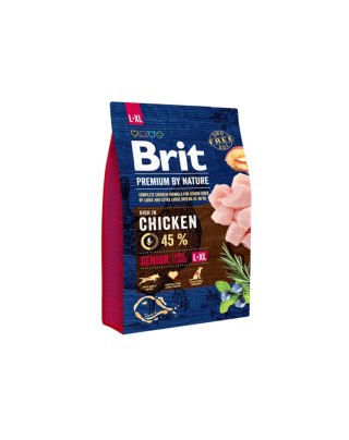 Brit Premium By Nature Senior L+XL Z Kurczakiem 3kg Brit