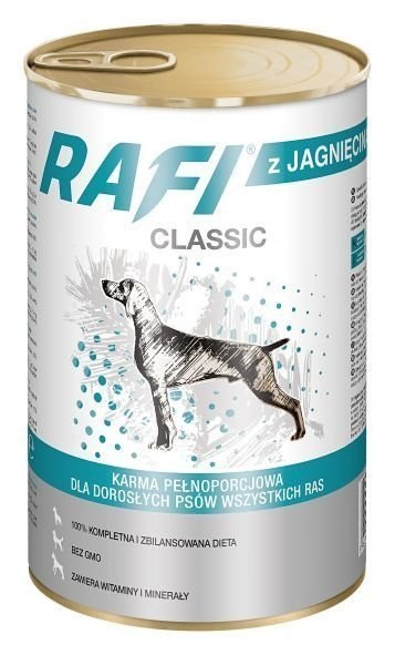 Dolina Noteci Rafi Classic Z Jagnięciną 1240g Dolina Noteci