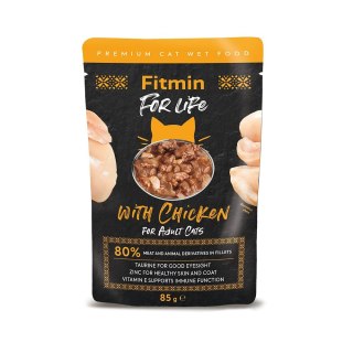 Fitmin Cat For Life Adult Chicken 85g Fitmin