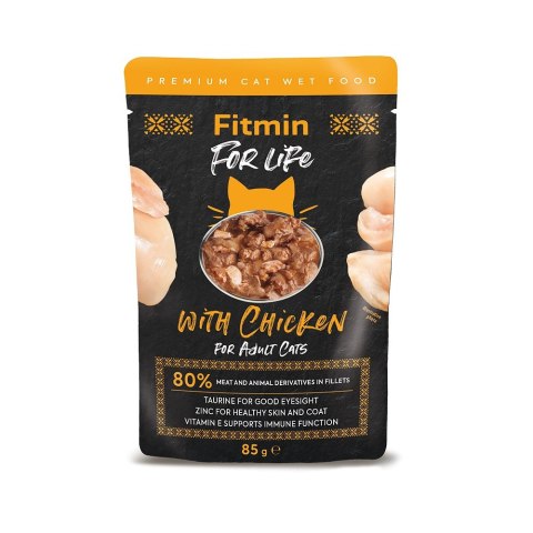 Fitmin Cat For Life Adult Chicken 85g Fitmin