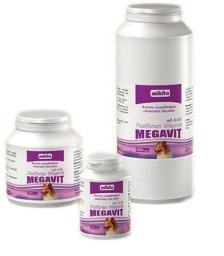 Mikita Fosforan Wapnia Wit. A+D3 Megavit 400 Tabletek Mikita