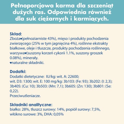 Purina Dog Chow Puppy Z Jagnięciną 2,5kg Purina Dog Chow