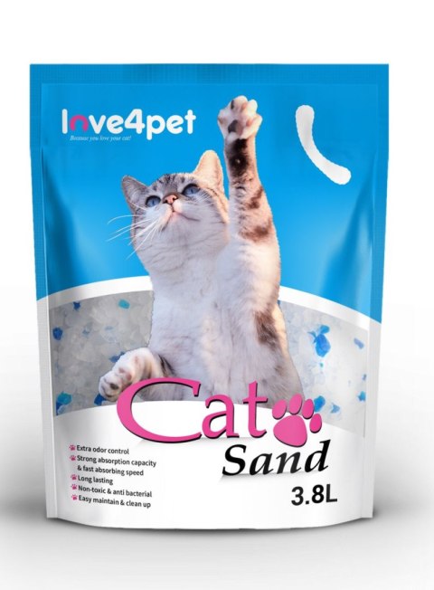 Qingdao Joint And Lucky Industrial Cat Sand Żwirek Silikonowy 3,8l Cat Sand