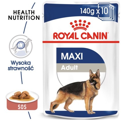 ROYAL CANIN Maxi Adult 10x140g Royal Canin