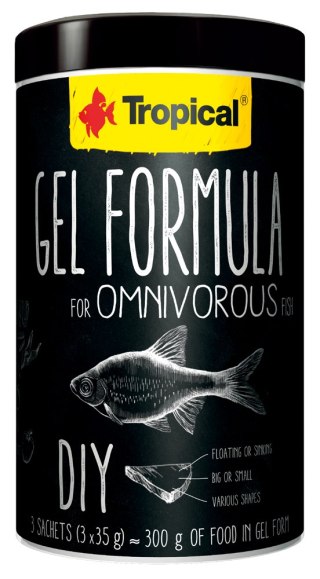 Tropical Gel Formula For Omnivorous Fish 1000ml Tropical
