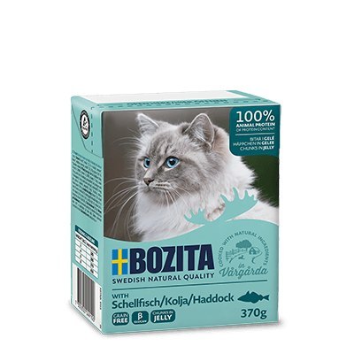 BOZITA Cat Dorsz W Galaretce 370g Bozita