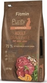 Fitmin Purity Adult Grainfree Beef 12kg Fitmin