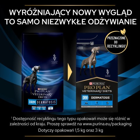 PURINA Pro Plan Veterinary Diets DRM Dermatosis 3kg PRO PLAN Veterinary Diets