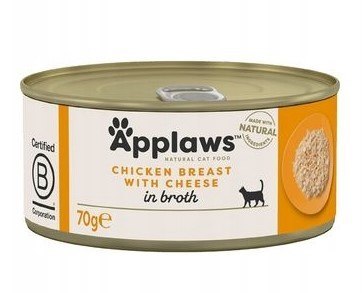 APPLAWS Chicken Breast With Cheese In Broth 70g Applaws