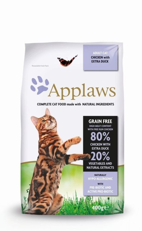 APPLAWS Complete Dry Adult Chicken With Duck 400g Applaws