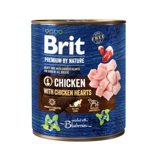 Brit Premium By Nature Chicken With Chicken Hearts 800g Brit