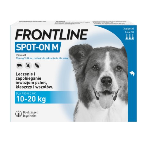 FRONTLINE Spot On Dla Psa 3x1,34ml Frontline (Boehringer Ingelheim)