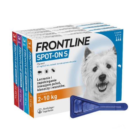 FRONTLINE Spot On Dla Psa 3x1,34ml Frontline (Boehringer Ingelheim)