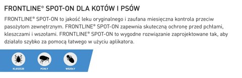 FRONTLINE Spot On Dla Psa 3x1,34ml Frontline (Boehringer Ingelheim)