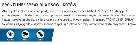 FRONTLINE Spray Dla Psów I Kotów 250ml Frontline (Boehringer Ingelheim)