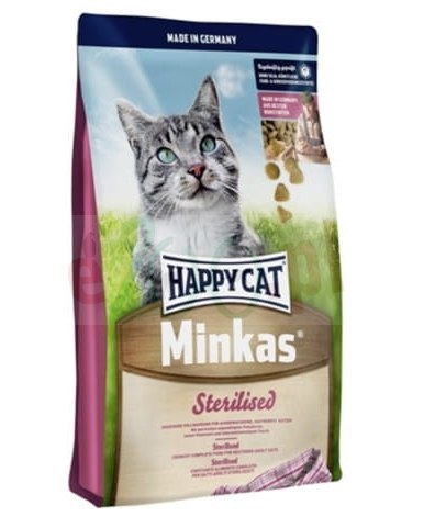 Happy Cat Minkas Sterilised Geflügel Z Drobiem 10kg Happy Cat