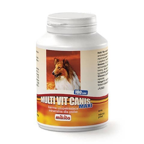Mikita Multi Vit Canis MAXI 100 Tabletek Mikita