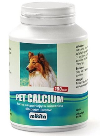 Mikita Pet Calcium 100 Tabletek Mikita