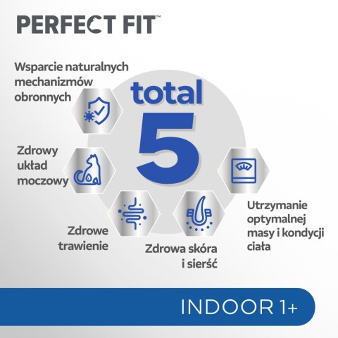 PERFECT FIT Indoor 1+ Z Kurczakiem 750g Perfect Fit