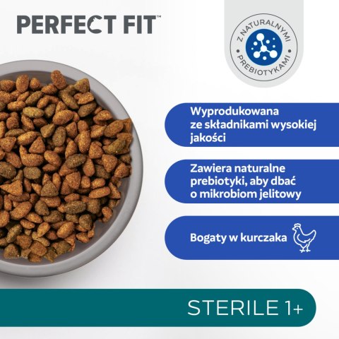 PERFECT FIT Sterile 1+ Z Kurczakiem 750g Perfect Fit