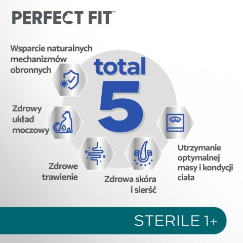 PERFECT FIT Sterile 1+ Z Kurczakiem 750g Perfect Fit