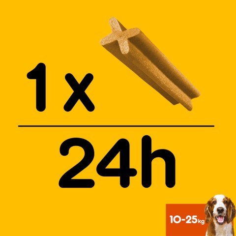 Pedigree DentaStix Przysmak Dentystyczny Dla Psów O Wadze 10-25kg 77g Pedigree
