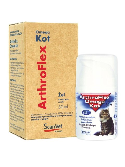 Scanvet ArthroFlex Omega Kot Żel Na Stawy 50ml Scanvet
