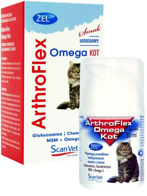 Scanvet ArthroFlex Omega Kot Żel Na Stawy 50ml Scanvet