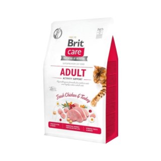 Brit Care Cat Grain-Free Aldut Activity Support Z Kurczakiem I Indykiem 7kg Brit