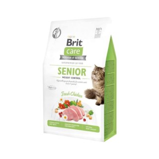 Brit Care Grain-Free Senior Weight Control Z Kurczakiem 400g Brit