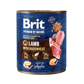 Brit Premium By Nature Lamb With Buckwheat Z Jagnięciną, Gryką I Jabłkiem 800g Brit
