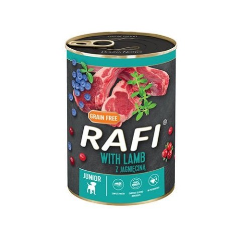 Dolina Noteci Rafi Junior Z Jagnięciną 400g Dolina Noteci