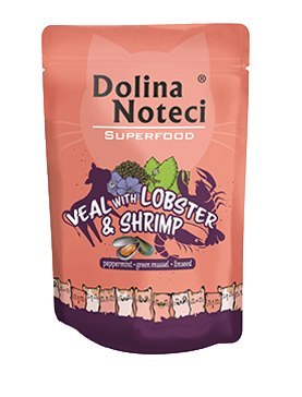 Dolina Noteci Superfood Cielęcina Z Homarem I Krewetkami 85g Dolina Noteci