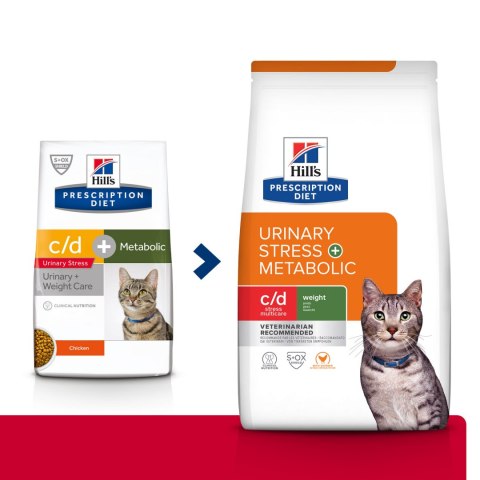 Hill's PD Prescription Diet c/d Urinary Stress + Metabolic Feline 1,5kg Hills
