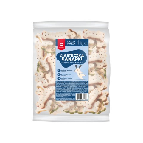 Maced Ciastka Kanapka Kostka Mix 1kg Maced