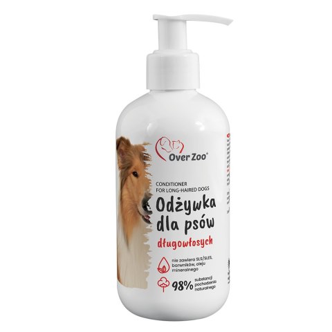 OVER ZOO Odżywka Dla Psów Długowłosych 240ml Over Zoo