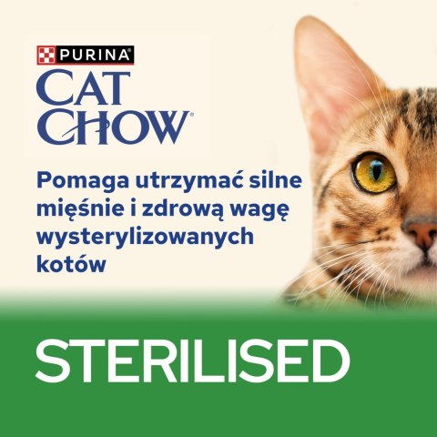 Purina Cat Chow Sterilised Karma Z Kurczakiem I Bakłażanem W Sosie 85g Purina Cat Chow