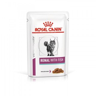 ROYAL CANIN Renal With Fish 12x85g Royal Canin weterynaria