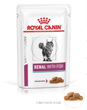ROYAL CANIN Renal With Fish 12x85g Royal Canin weterynaria