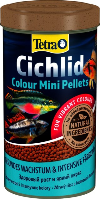 Tetra Pokarm Cichlid Colour Mini 500ml TETRA