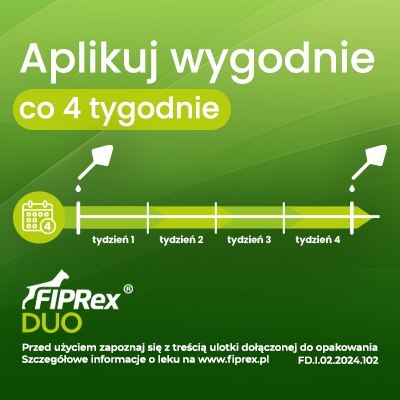 Vet-Agro Fiprex Duo Kot, Fretka 0,5ml Vet-Agro