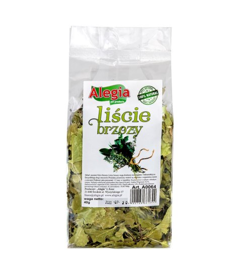 ALEGIA Liście Brzozy 40g ALEGIA