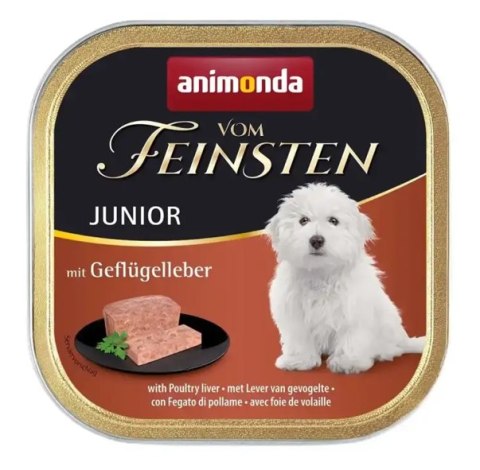 Animonda Dog Vom Feinsten Junior Wątróbka Drobiowa 150g Animonda